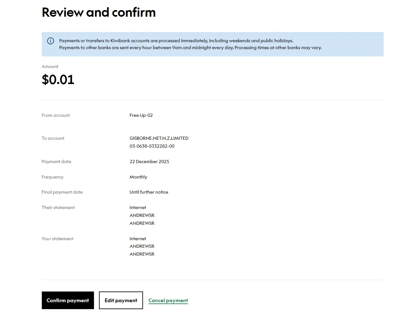 Kiwibank Desktop Image